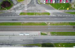 Photo Textures of Roads from Above